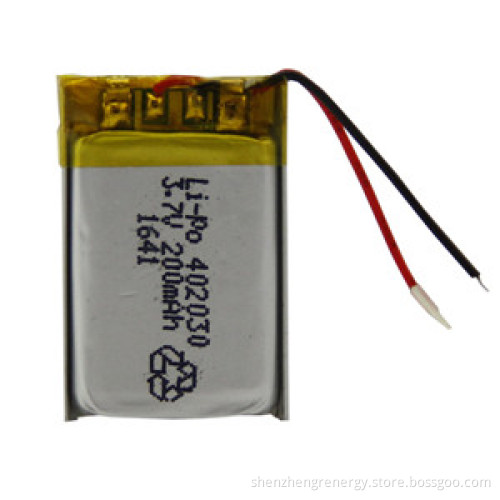 New Rechargeable Batteries 3.7 V Lipo battery 200mAh